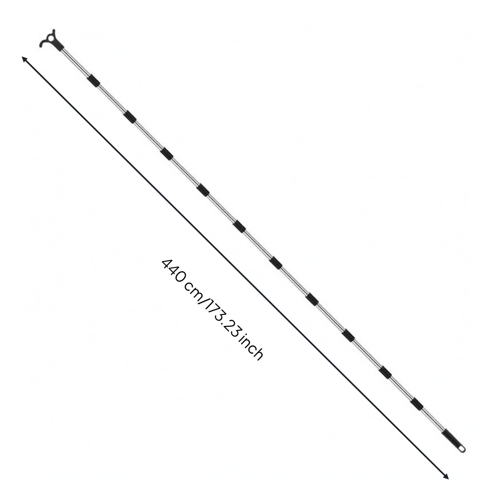 Gancho para Claraboyas Ergonómico, 4,4 M