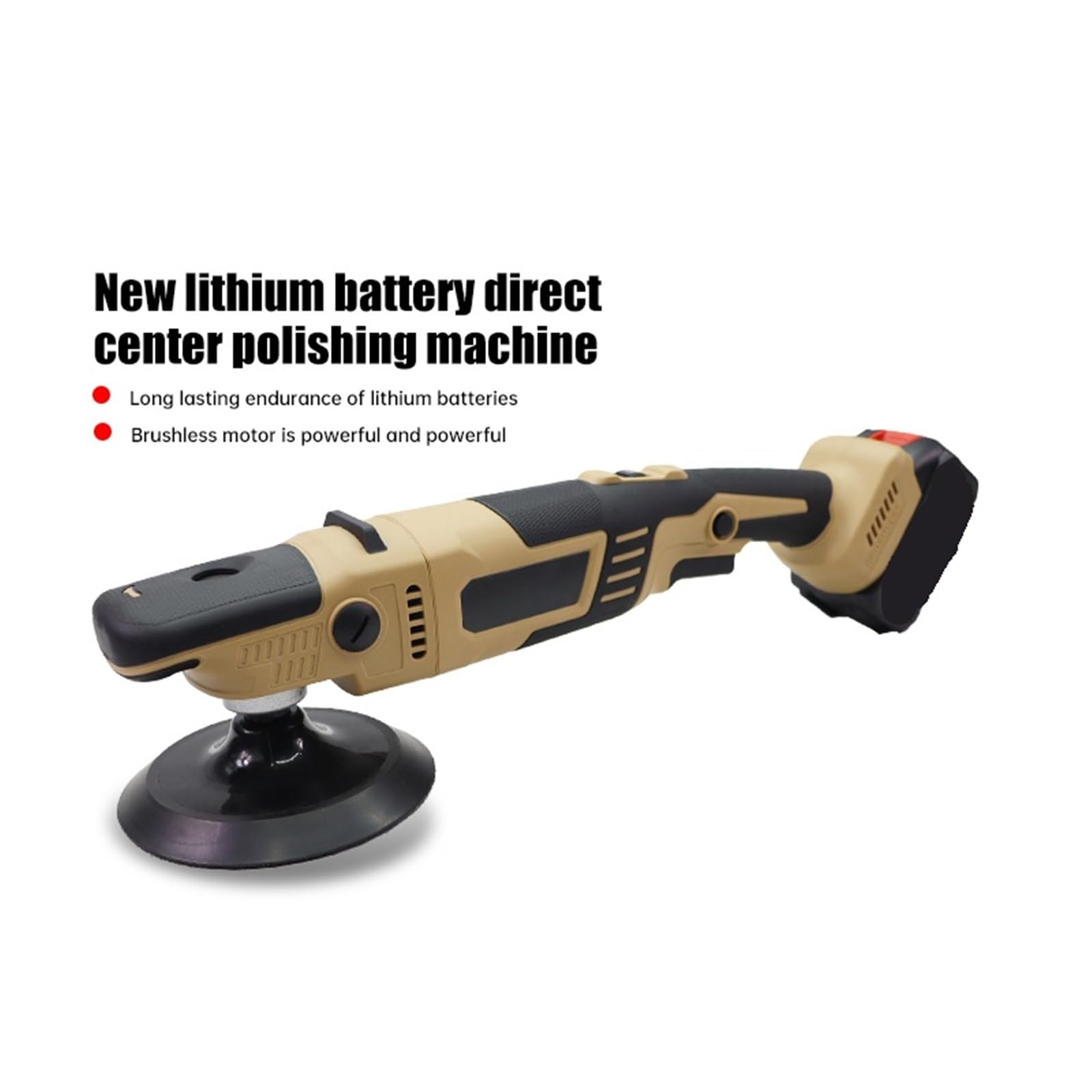 480 W Hochgeschwindigkeits-Rotationspoliermaschine for Autos, Gold, Autopoliermaschine (ohne Batterie) ,Hocheffizient