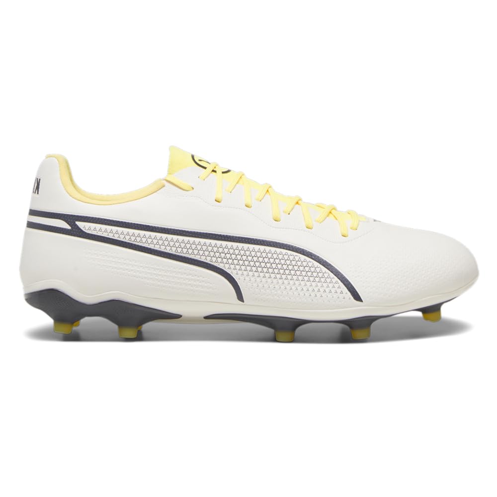 Puma Mens King Pro Firm GroundArtificial Ground Soccer Cleats - White - Size 4.5 M, 10756603