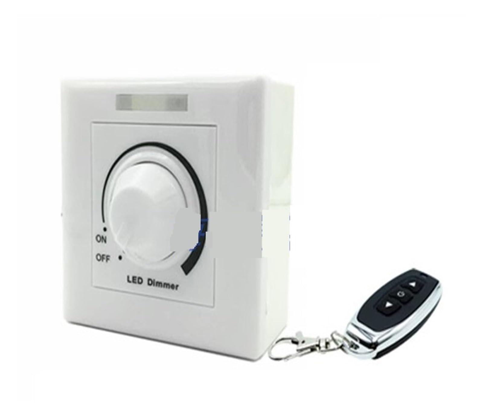LED-Lichtleiste 12-24 V Hell- und Dunkeldimmer PWM-Dimmen 86 Typ Panelknopf Fernbedienung Dimmer 360 W(Knob remote control 86 type dimmer)