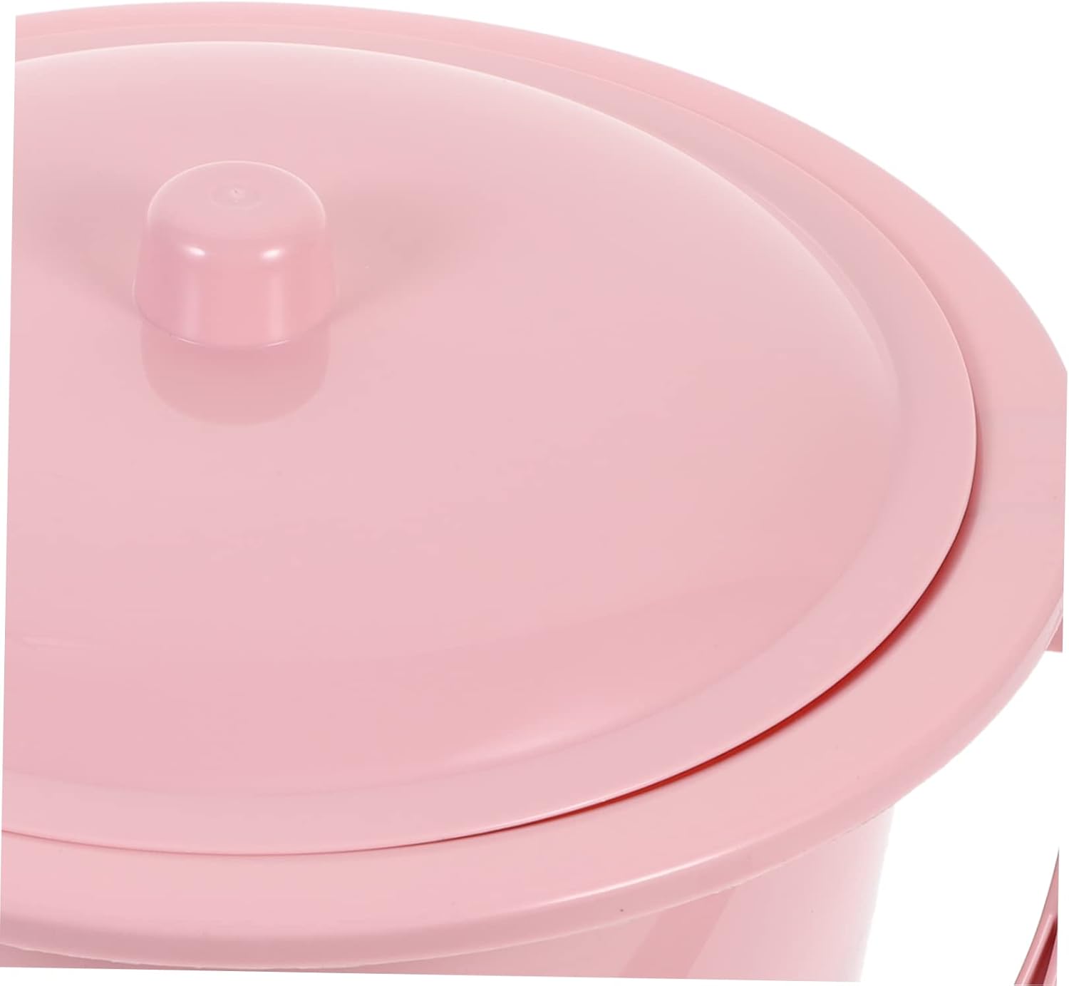 1pc Thickened Urine Bucket Handheld Portable Potty for Adults Unisex Bedpan Lid