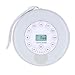 Xiuganpo Lettore Anti -SKIP -CD, la Memoria Gioca in Modo Compatto in Microfono Altoparlante Adds CD Lettore per a Casa (WHITE) immagine