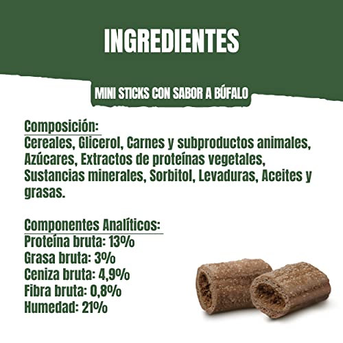 Purina Adventuros Snack Hund Mini Stick mit Büffelgeschmack, 6 Beutel à 90 g