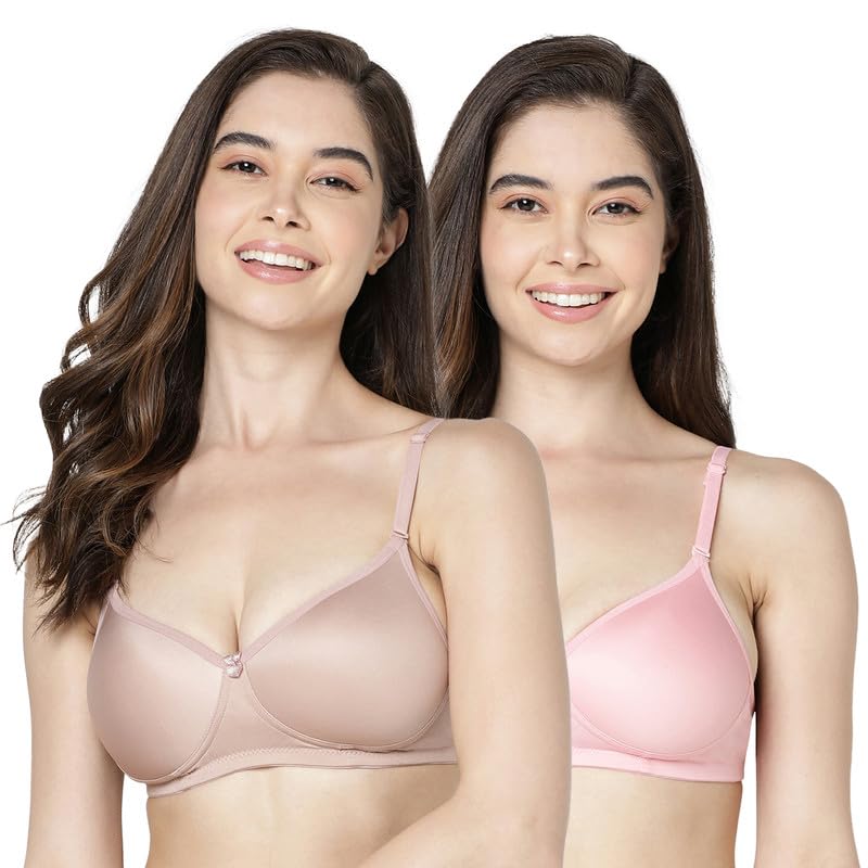 Maria Seamless Light Padded Fuller Cups Everyday Bra (Pack of 3)-image-39