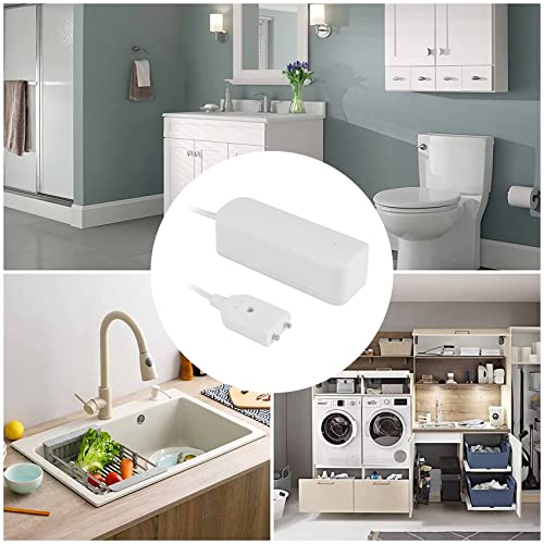 Carreteiro Tuya Zigbee Water Leak Sensor Wireless Flooding Detector Water Leakage Detection Alert Water Level Overflow Alarm #TOP4
