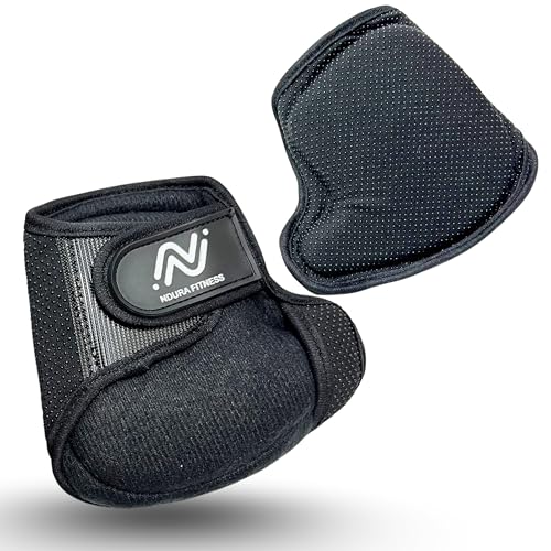 Ndura Fitness Workout Gloves, Exercise Gloves for Spinning, Cycling, Yoga, Pilates, Gym, Padded Fingerless Design, Watch-Friendly Open Wrist, Black