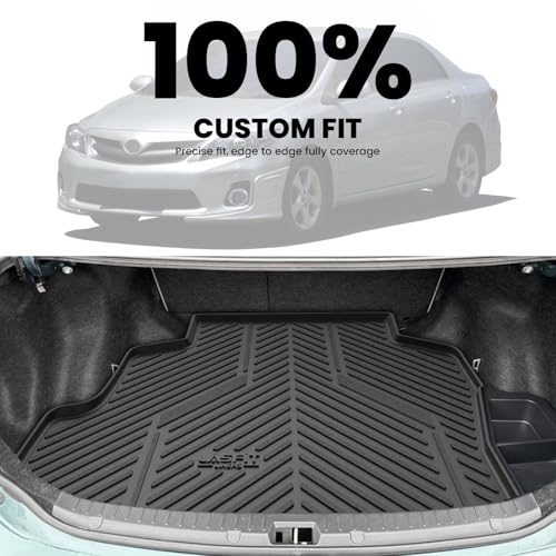 Image of LASFIT Cargo Mat for Toyota Corolla 2009-2010, Black