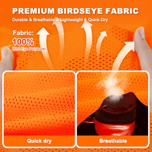 Image of ProtectX High Visibility ANSI Class 2 Safety Vest with 4 Pockets