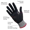 KWS Premium Cut Resistant Gloves, ANSI Level 6 Protection, Sandy Nitrile Grip, Reinforced Grip, Touch Screen, Latex-Free (SMALL / 7) #1