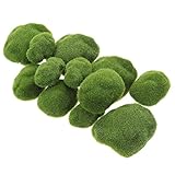 bellas rocas de almizcle sfocato Verde brillante que SON seguras de un toque Natural y de estilo para Cualquier decoración O evento Sin EL caos y la molestia del almizcle VIVO.