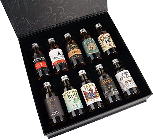 PiHaMi The Rum Box Tasting Set mit 10 Rum Sorten aus 10 Ländern (Edition 1), 500 g – Bild 5