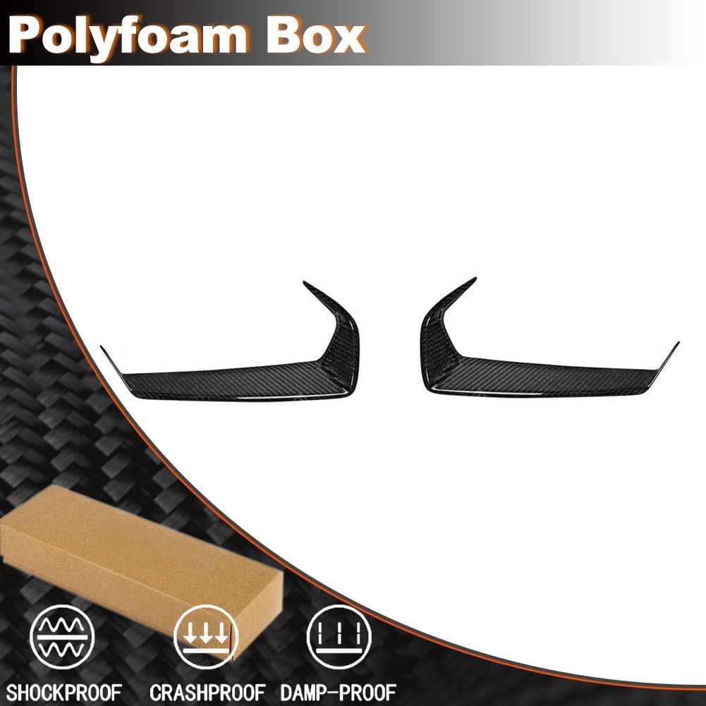 Carbon Fiber Front Headlight Eyebrows Fit for Nissan GTR R35 2008-2016 Factory Outlet CF Head Lamps Eyelid Light Cover Trims