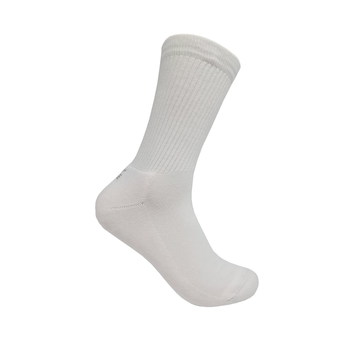 Sportsocken – Atmungsaktive Baumwollsocken mit Voll-Plüsch-Sohle, Arbeitssocken & Sportsocken für Damen & Herren, Crew Lang (Gr. 36-50) – Made in Germany