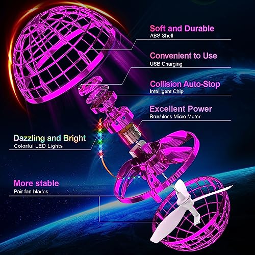 Ivtivfu Flying Ball (Pink) Bring Magic Into Reality