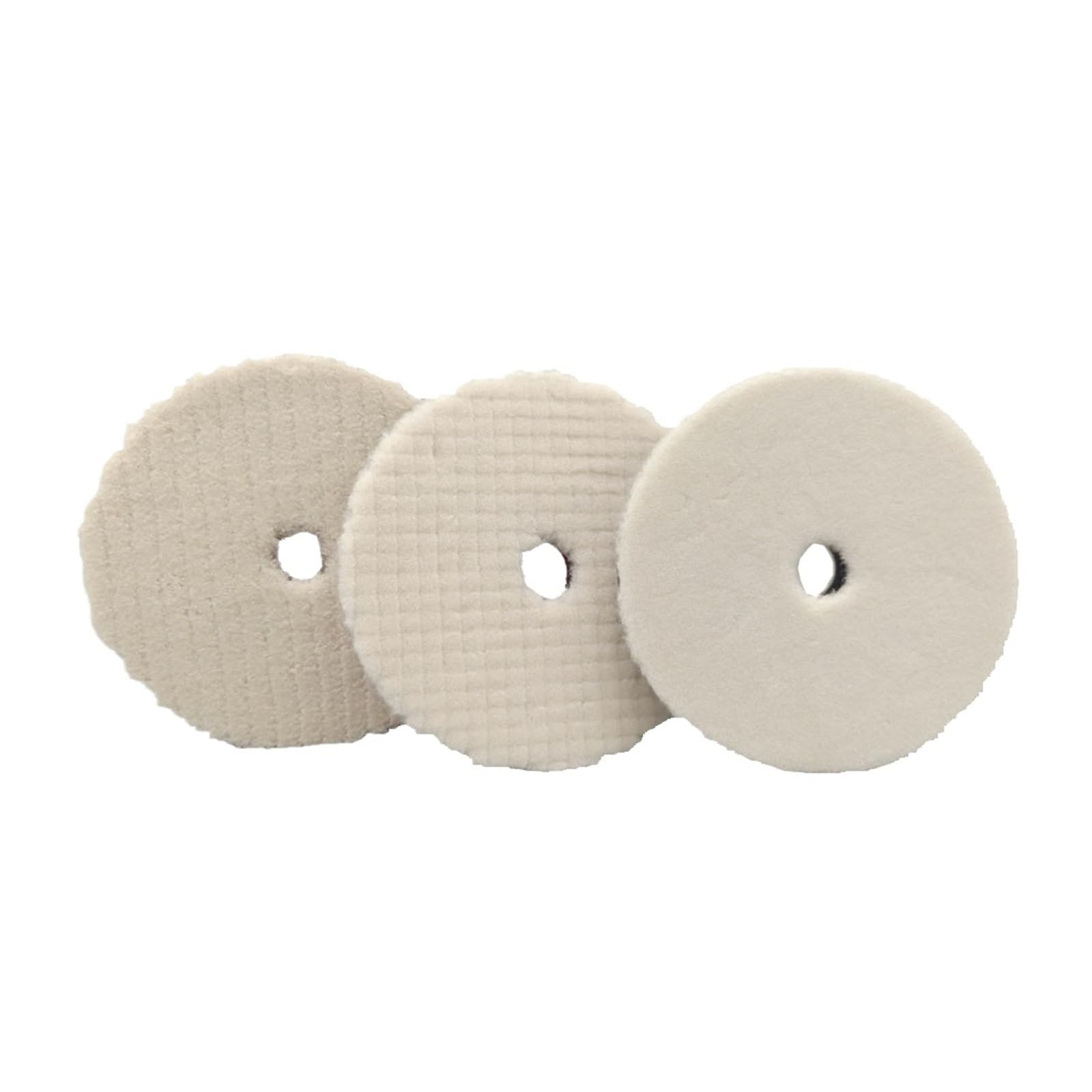 Tampone for lucidatura in lana da 5 pollici for ruota della carrozzeria for lucidatrice for auto(Bevel-3pcs mixed)