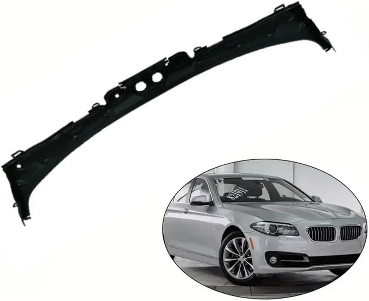 Compatible with BMW 3-Series F30/F35 2013-2019 ABS Front Windshield Wiper Cowl Cover Rain Tray Windshield Cowl Panel Grille