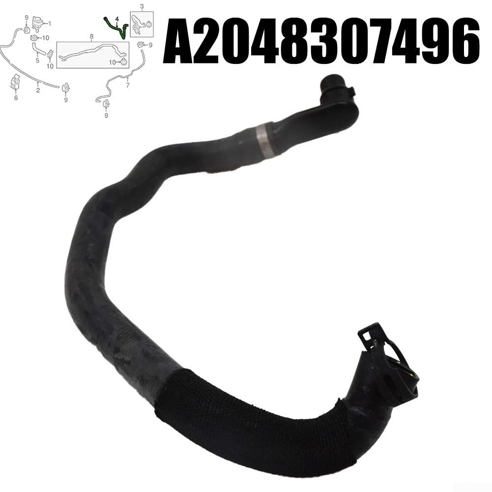 Filtro a carbone per forno a microonde per Mercedes Classe C, Classe E, Classe GLK, classe CLS, numero OEM A2048307496