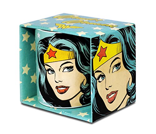 Logoshirt DC Comics  Wonder Woman Portrait  Taza de café  Turquesa  Diseño Original con Licencia