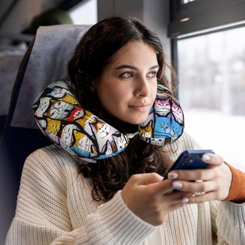 Almohada de Cuello con Material Viscoelástico y Diseño Unico miniatura 6