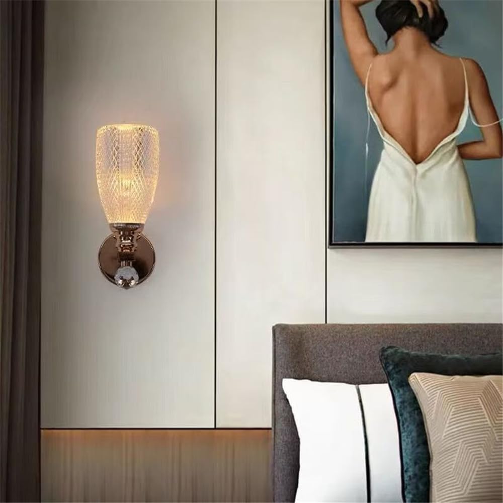 HYJAUSXB Wall Lamp - Modern Art Light for Living Room, Bedroom, Bedside, Staircase, Aisle and Corridor Luxury Design Home Hotel Decor