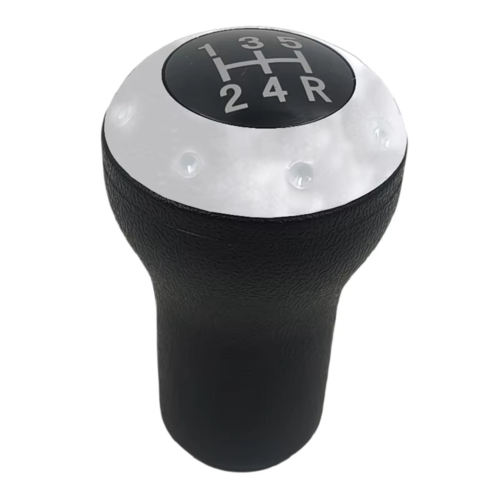 WSBOJXTH Gear Stick Compatible with Hyundai for Santa Fe 2000-2006 Gear Shift Knob Lever Change Shifter Manual Gearbox Selector Stick Handle(Silver)