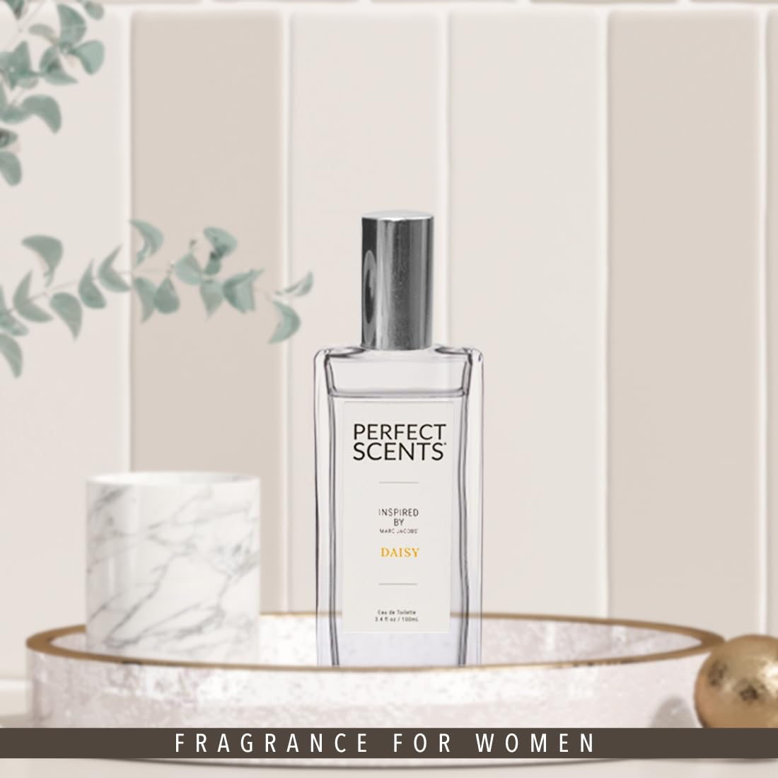 Perfect Scents Fragrances, Women’s Eau de Toilette, Vegan, Paraben Free, Phthalate Free, Never Tested on Animals, 3.4 Fluid Ounces