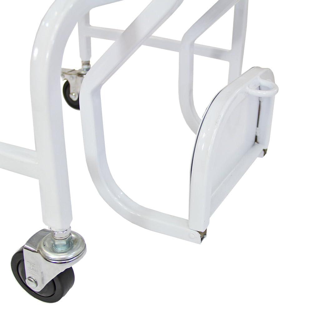 Sedia a Rotelle con Bilancia Digitale Integrata – Portata 200kg, Precisione 100g, Display kg/lb, Struttura Pieghevole e Leggera (20kg), Ideale per Anziani, Pazienti Bariatrici e Strutture Sanitarie