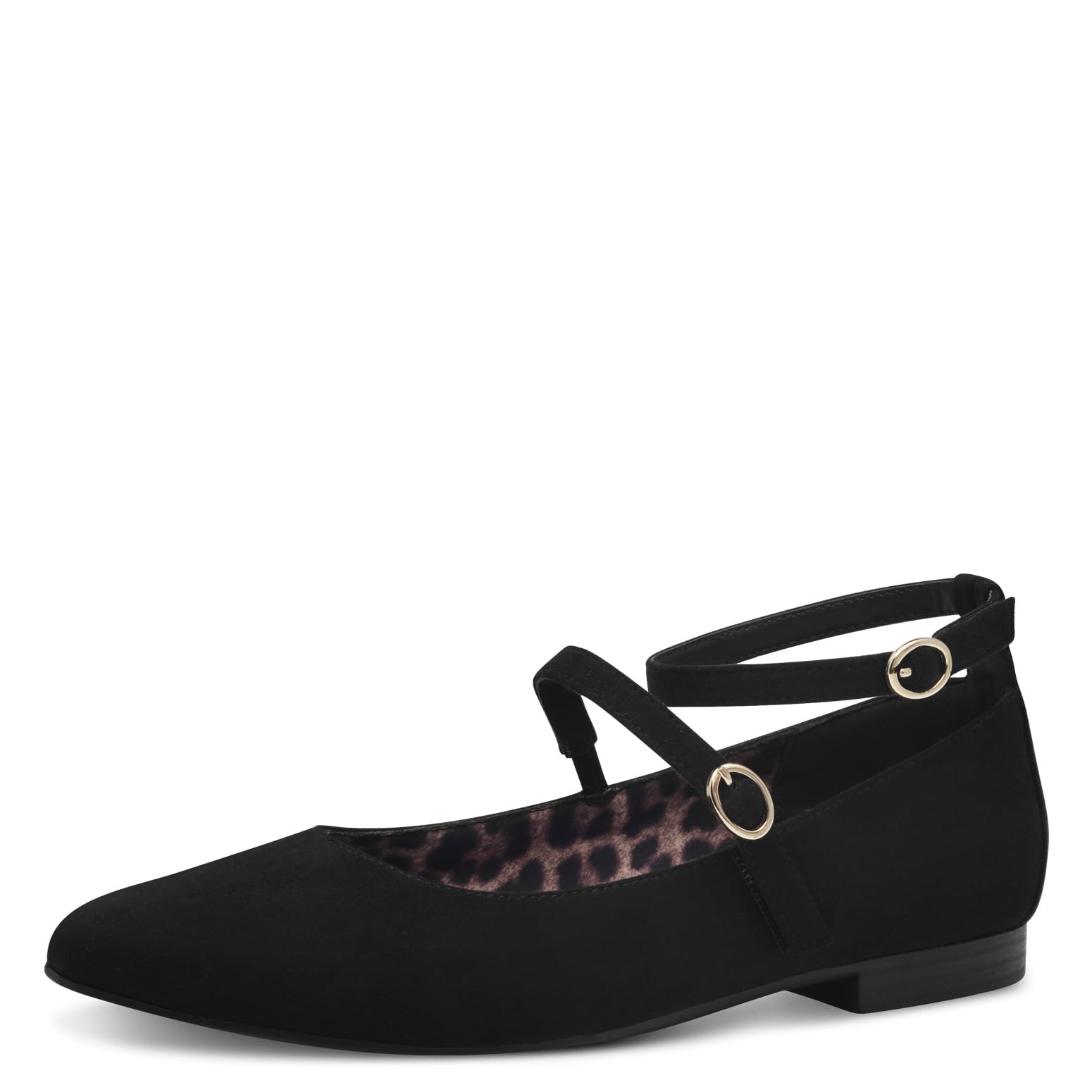 Tamaris Ballerina Women's Vegan Elegant, Black, 4 UK