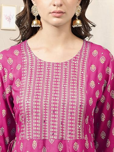 Image of MIRCHI FASHION Women's Anarkali Printed Kurti Only