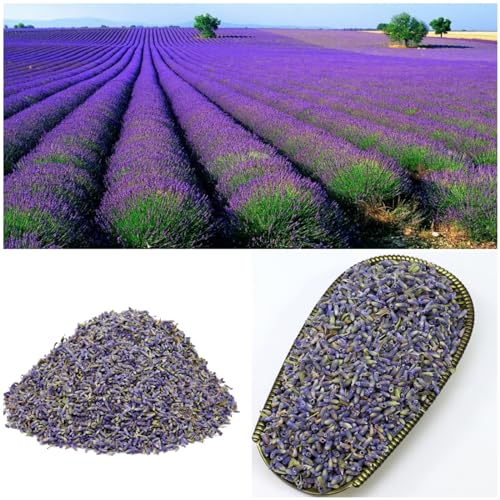 Flores secas de lavanda 200 g para aromaterapia y manualidades miniatura 5