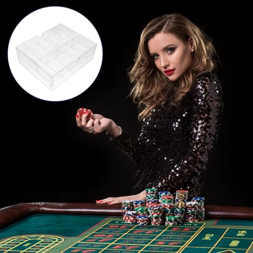 Boîte de jetons de poker pour ranger facilement 200 jetons sans encombre