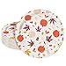 Disposable Plates - 80-Count Paper Plates, Thanksgiving Party Supplies for Appetizer, Lunch, Dinner, and Dessert, Kids Birthdays, Fall Foliage and Pumpkin Design, 9 x 9 inches