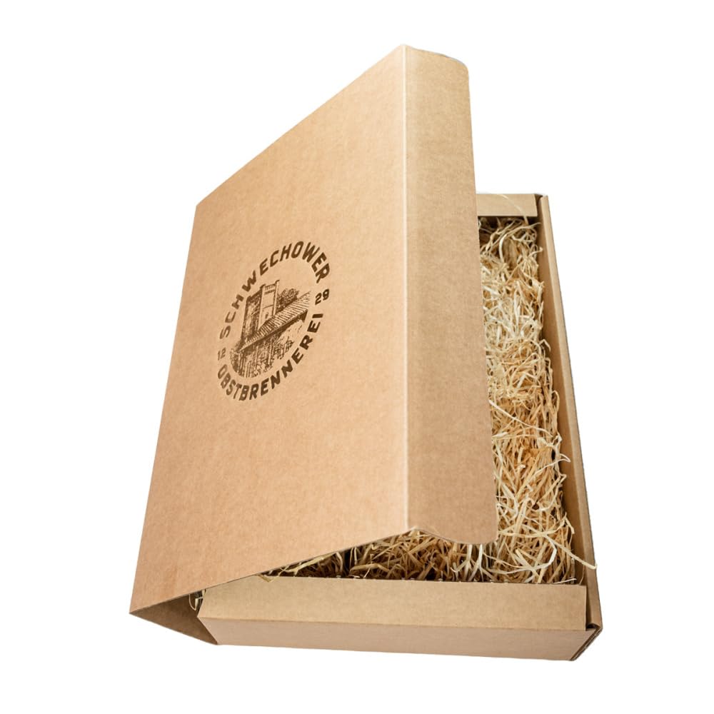 Schnapsgeschenk Nr. 15236 | DDR Eierlikör Original 0.5l (18% Vol) + Milder Kümmel Likör 0.5l (35% Vol) + 2 x Wiener Würstchen in Dose | Schwechower Brennerei (1229)