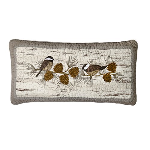 Donna Sharp Birch Forest Cotton Decorative Throw Pillow, 11" x 22"