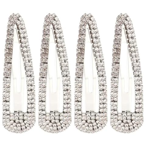 Pinces à cheveux MIRKUZI en strass Cover