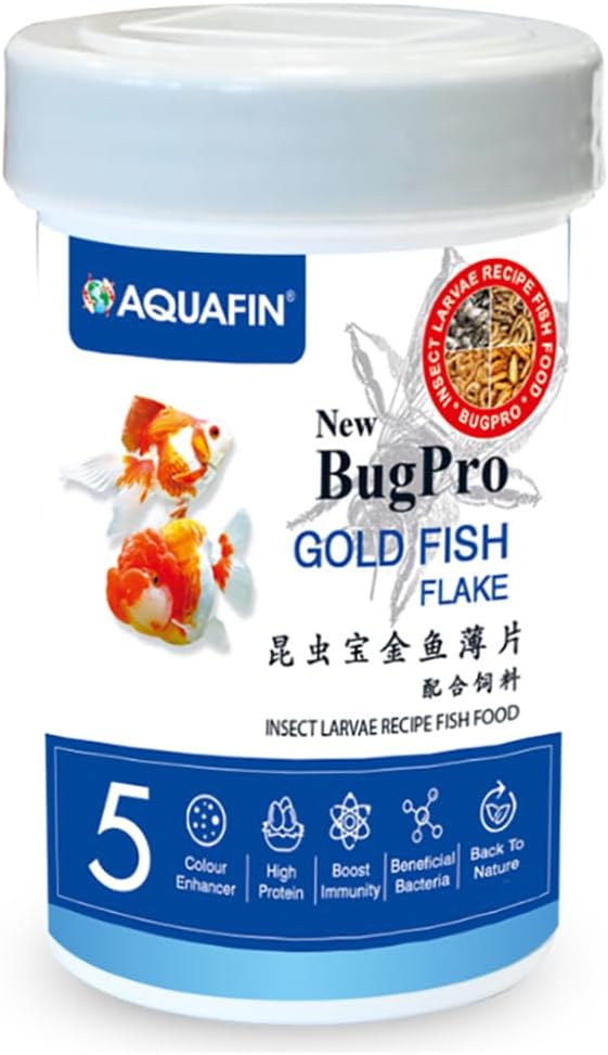 Aquafin BugPro Gold Fish Flake 250ml