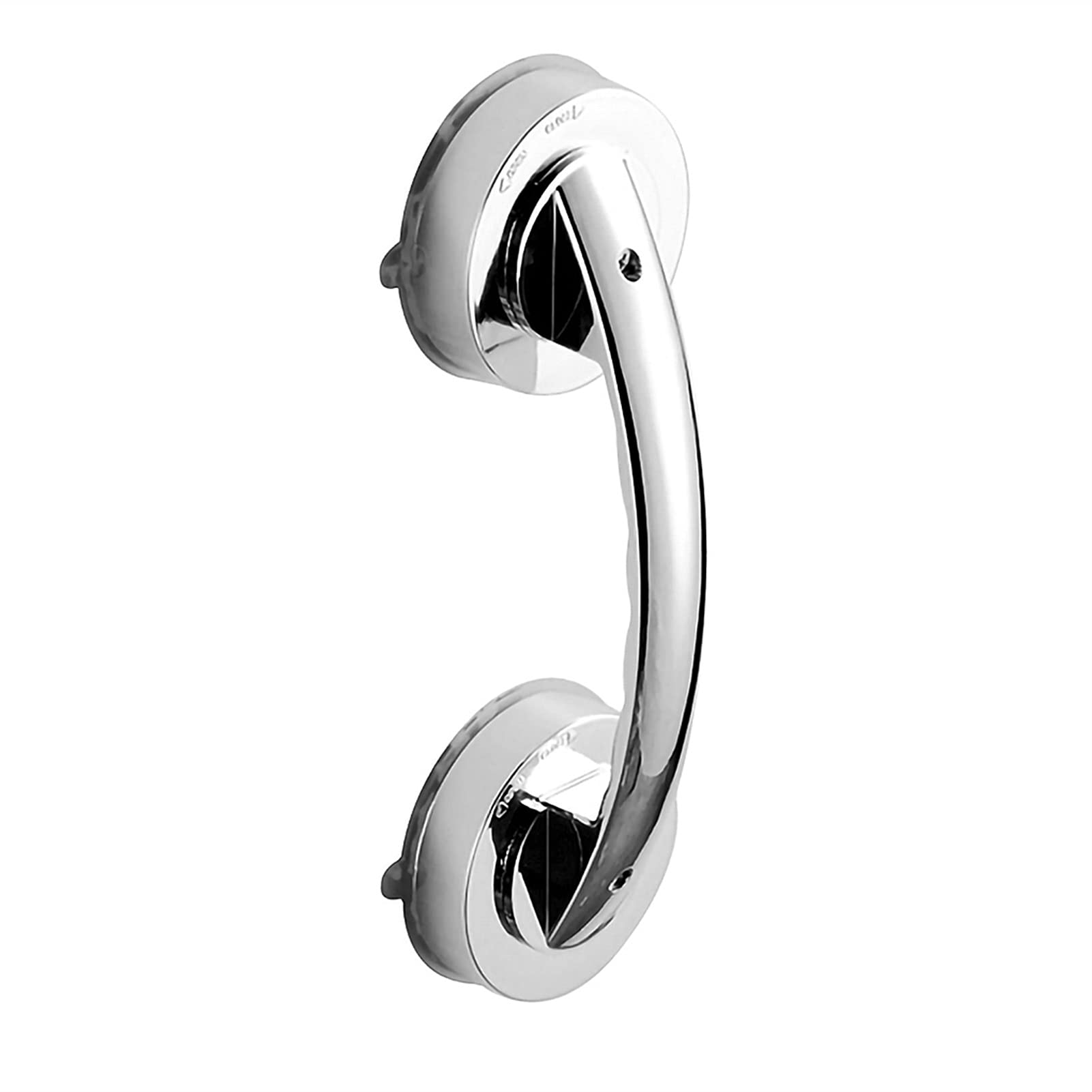 Barra de agarre con ventosa para baño, antideslizante, agarre de seguridad para puerta de vidrio, color dorado