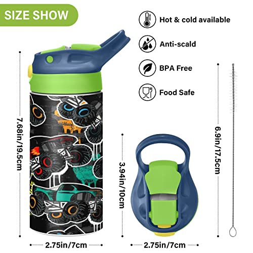 Kids Water Bottle with Straw - Image 3