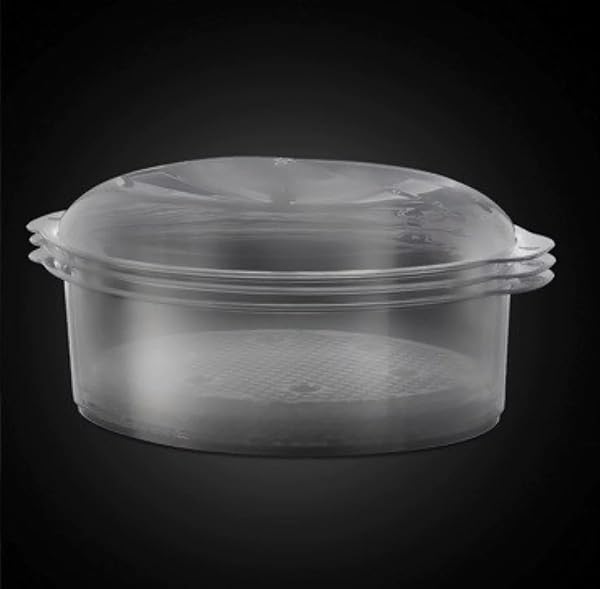 Russell Hobbs Vaporiera 9,0 l - Multicottura: 3 contenitori per cottura a vapore lavabili in lavastoviglie - Ciotola per Riso; 6 portauova; timer 60 minuti; Spegnimento automatico; No BPA, 19270-56 - 5