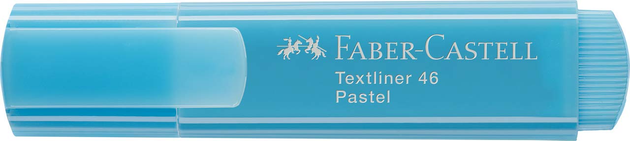 Faber-Castell Textliner 46 - Evidenziatore, colore: Blu pallido