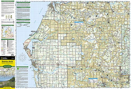 Manistee North Map [Manistee National Forest] (National Geographic Trails Illustrated Map, 758) - Thumbnail 4