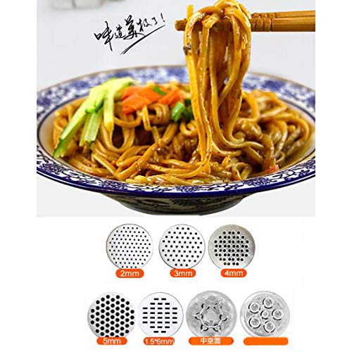 手動パスタメーカー 製麺機 水洗える ステンレス製麺筒 そば/うどん/生