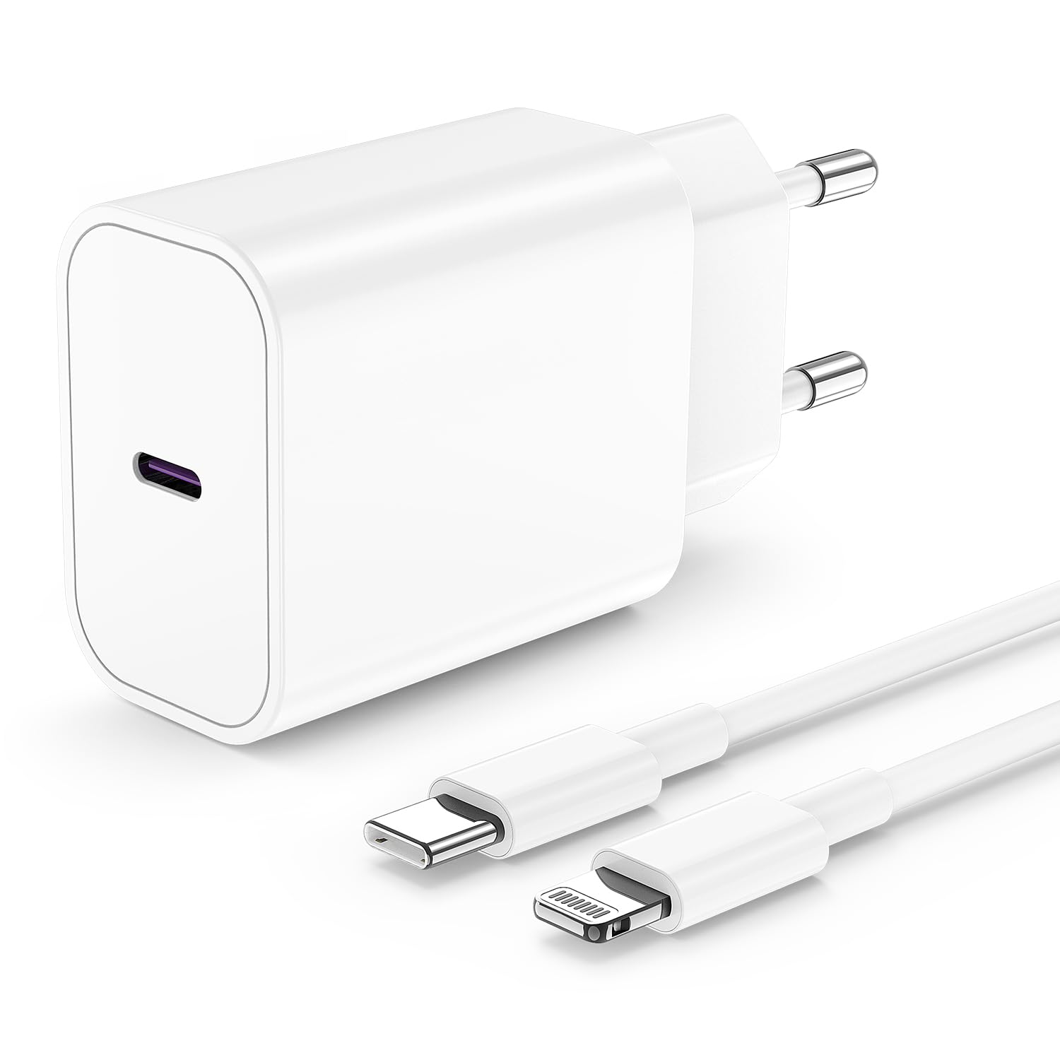 60W Chargeur Rapide Pour IPhone 17/Air/16e/16/15 Pro Max Plus