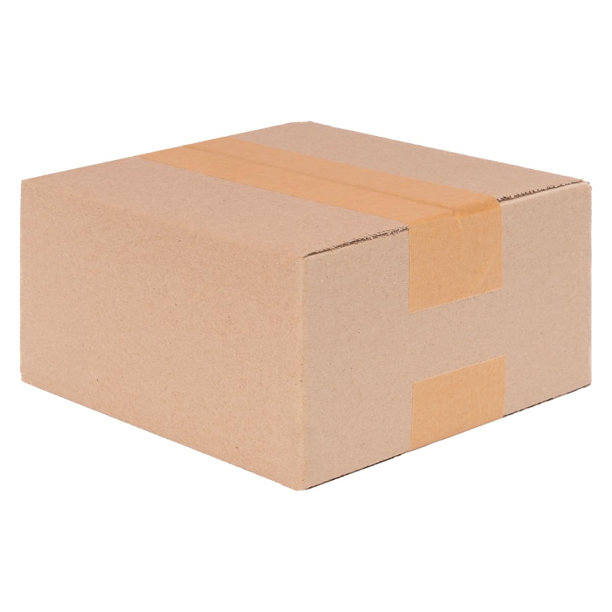 verpacking Cajas plegables 150 x 150 x 80 mm marrón KK 05 [tamaño y cantidad seleccionables] cajas pequeñas de canal simple (medidas exteriores 155 x 155 x 90 mm) 100 unidades