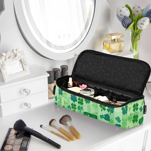Bolso de viaje para herramientas de cabello para mujer con tapete resistente al calor impermeable para rizadores, planchas, alisadores miniatura 7