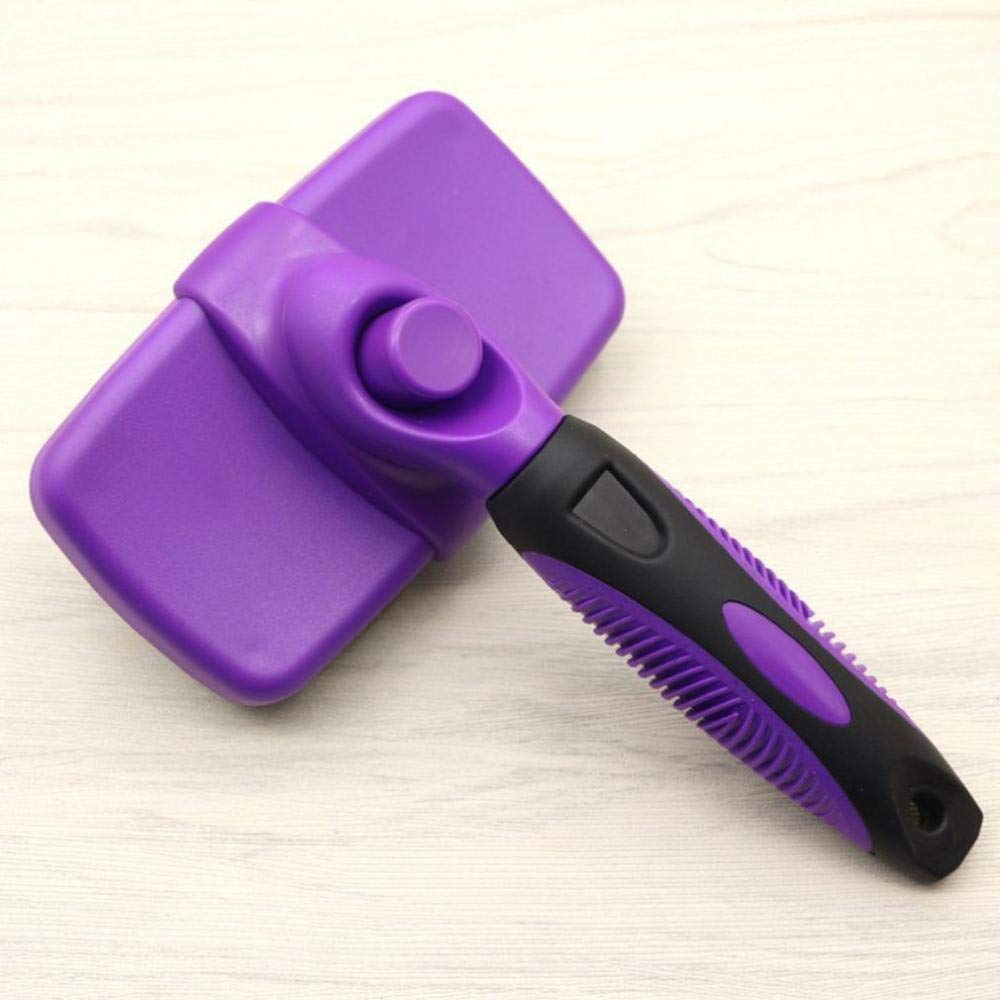 Spazzola Per La Depilazione Per Animali Viola Lavabile Pelucchi Polvere Riutilizzabile Rimozione Dei Capelli Panno Di Pulizia Appiccicoso Portatile Rullo Spazzola Per La Casa Spazzola Per Animali Dom