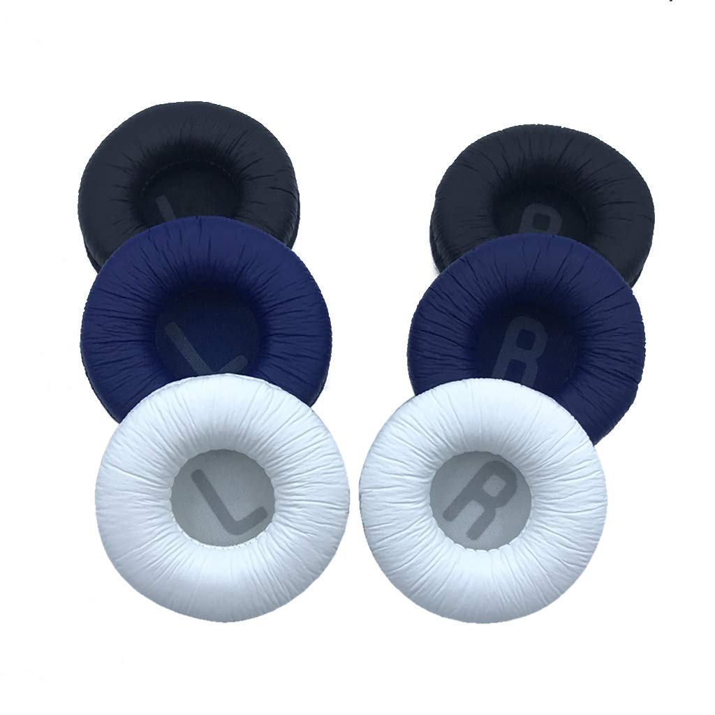 Cuscinetti di ricambio in schiuma per cuffie JBL Tune600 ,T500BT ,T450, T450BT, JR300BT da 70 mm