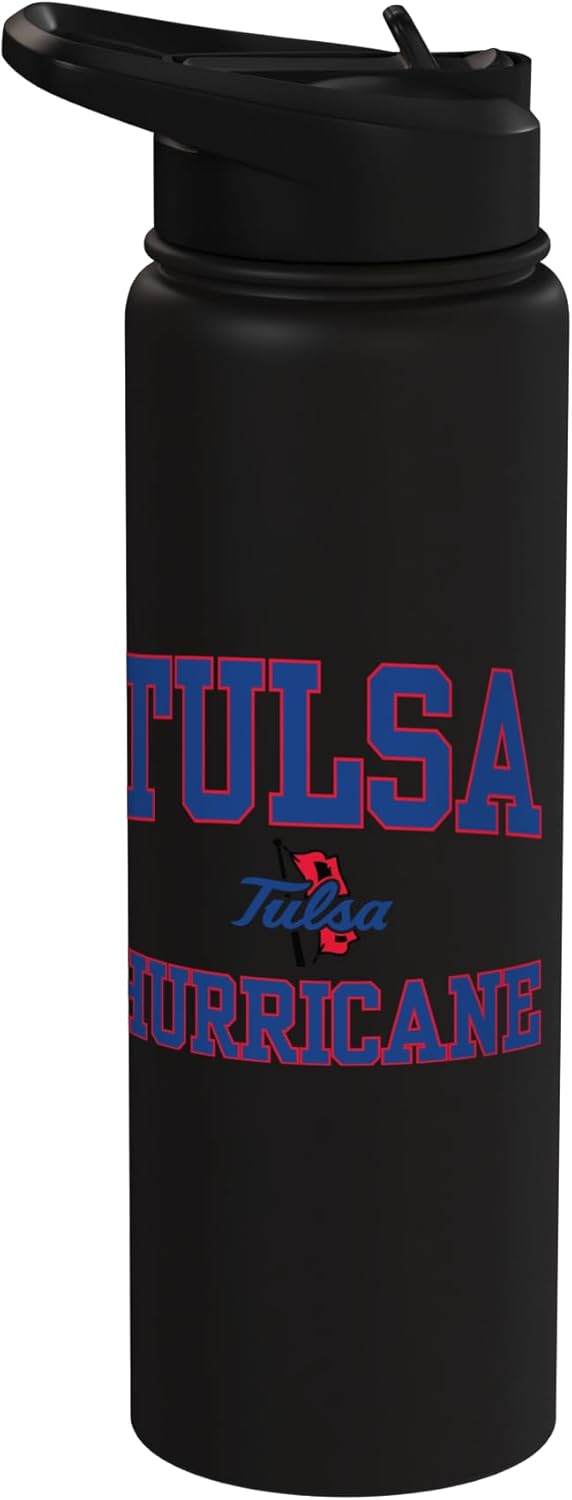 Tulsa Golden Hurricane | Official NCAA Merch | NCAFTUL05 Stainless Steel Insulated Water Bottle