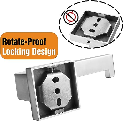 HITSLAM Porta Carta Igienica Acciaio Spazzolato in...