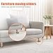 16PCS Furniture Sliders, 2 12/25